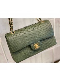 Imitation Chanel Python Classic Flap Medium Bag A1112 22 AQ03013