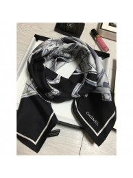 Imitation Chanel Square silk Scarf 90x90cm 08 2019 Scarf AQ01805