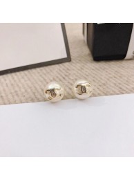 Knockoff Chanel CC Logo pearl earrings AQ02227