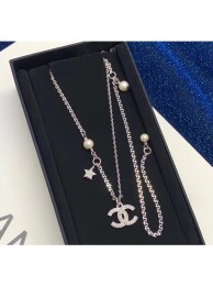 Knockoff Chanel Silver Necklace 51 2020 Collection AQ02222