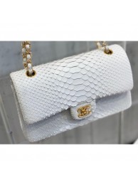 Replica Best Chanel Python Classic Flap Medium Bag A1112 11 AQ04136