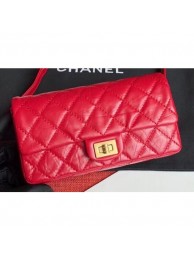 Replica Chanel Aged Calfskin 2.55 Reissue Waist Bag A57791 Red 2019 AQ02616