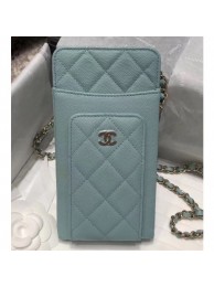 Replica Chanel Classic Clutch with Chain Bag AP0990 Grained Dusty Green 2020 AQ01839