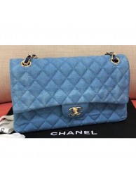 Replica Chanel Denim Classic Flap Medium Bag 2019 AQ01960
