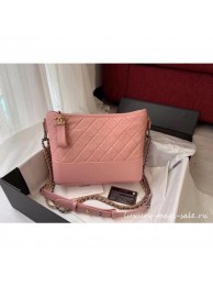 Replica Chanel gabrielle hobo bag A93824 pink AQ01956