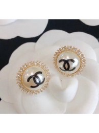 Replica Chanel Pearl Crystal Earrings 59 2020 Collection AQ02156
