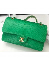 Replica Chanel Python Classic Flap Medium Bag A1112 19 AQ00854