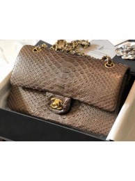 Replica Chanel Python Classic Flap Medium Bag A1112 46 AQ02966