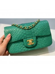 Replica Chanel Python Classic Flap Small Bag A1116 15 AQ02818