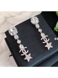 Replica Chanel Silver Crystal Earrings 55 2020 Collection AQ00907