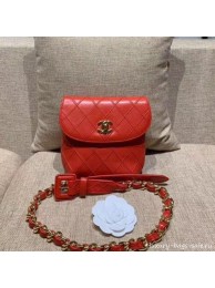 Replica Chanel Vintage Waist/Belt Bag A80063 Red Collection AQ02933